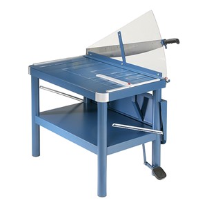 Premium Large-Format Guillotine Paper Cutter w/ Stand