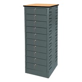 TekStak Laptop Storage Cabinet w/ Charger – 10 Laptop Capacity