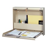 Locking WallWrite Fold-Down Desk