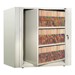 EZ2 Rotary Action File Cabinet - Starter Unit w/ Three Shelves