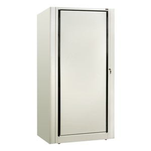 EZ2 Rotary Action File Cabinet - Starter Unit w/ Four Shelves<br>Shown closed