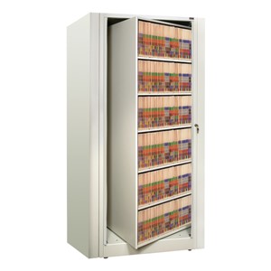 EZ2 Rotary Action File Cabinet<br>Shown rotating