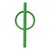 Bike Hitch - shown in light green