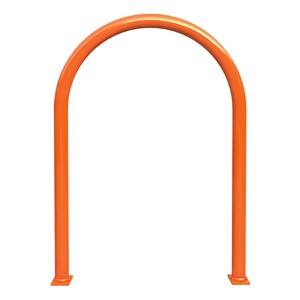 Hoop Bike Rack - shown in orange