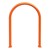 Hoop Bike Rack - shown in orange