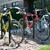 Hoop Bike Rack - shown in black