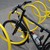 Helix Bike Rack - shown in yellow