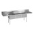 High Quality Compartment Sink w/ 2 18" Drainboards - 3 Sinks