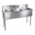Budget Compartment Sink - 3 Sinks (18" L x 18" W x 12" D)