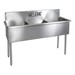 Budget Compartment Sink - 3 Sinks (18" L x 18" W x 12" D)