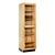 Tall Wood Storage Cabinet w/ Glass Doors (24" W)