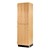 Tall Wood Storage w/ Top & Bottom Doors