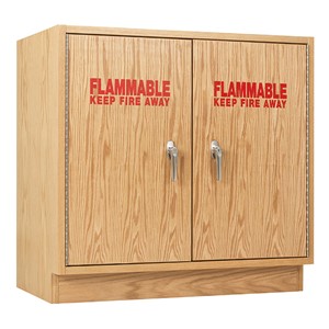 Flammable Liquid Locking Storage Cabinet - Double Door