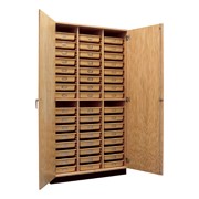 Tote Tray Storage Cabinet