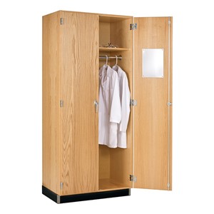 Oak Wardrobe Storage Cabinet