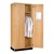 Oak Wardrobe Storage Cabinet