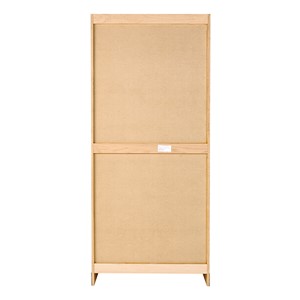 Oak Wardrobe Storage Cabinet - Back