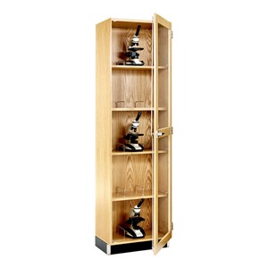 Microscope Storage Cabinet - Holds 15 Microscopes