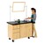 Mobile Desk w/ Sink - Whiteboard & test tubes not included
