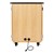 Microscope Storage Cabinet w/ Plastic Laminate Top & Charger - Wire management