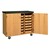 Mobile Tote Tray Cabinet