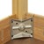 Lab Table w/ ChemGuard Top & Two Book Compartments - Leg brace detail