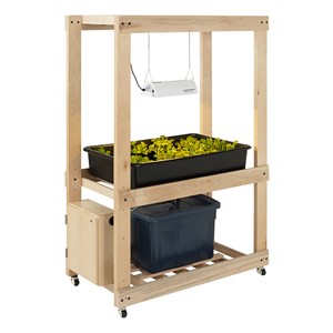 Mobile Hydroponics Workstation
