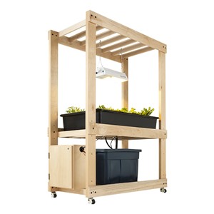 Mobile Hydroponics Workstation