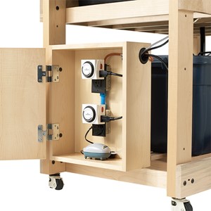 Mobile Hydroponics Workstation - Electric