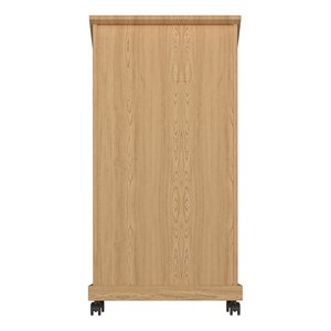 Instructor's Lectern - Front View in Oak