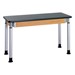 Adjustable-Height Science Table w/ ChemGuard Top - Silver Powder Coated Legs