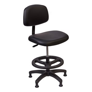 Lab Compliant Tech Chair 21" - 28" Adjustable Height