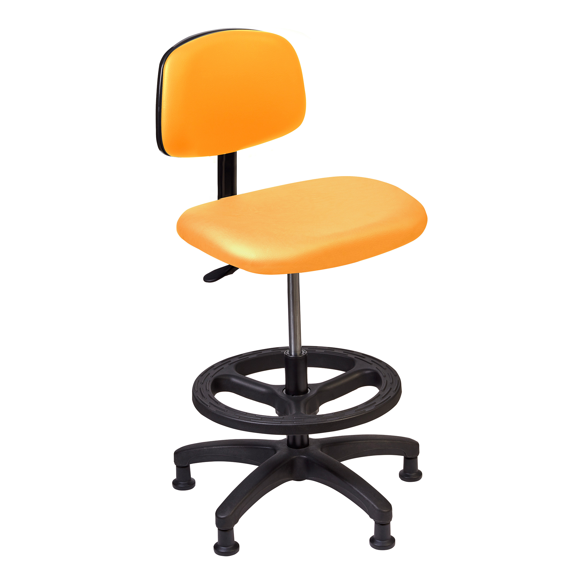 Lab Compliant Tech Chair 21" - 28" Adjustable Height