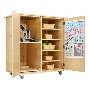 Robotics Rolling Storage Cabinet
