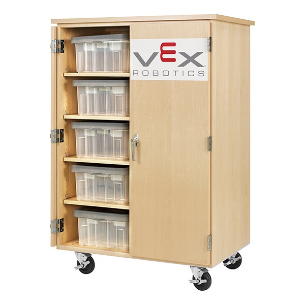 Robotics Tote Mobile Storage Cabinet