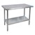 Stainless Steel Prep Table (30" W x 48" L x 35" H)