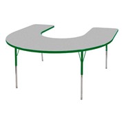 Horseshoe Adjustable-Height Activity Table