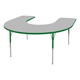 Horseshoe Adjustable-Height Activity Table