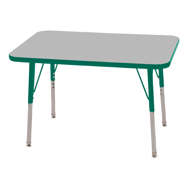 Rectangle Adjustable-Height Activity Table (24