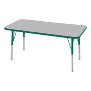 Rectangle Adjustable-Height Activity Table