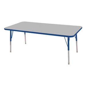 Rectangle Adjustable-Height Activity Table (60" W x 30" D)