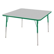 Square Adjustable-Height Activity Table