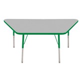 Trapezoid Adjustable-Height Activity Table