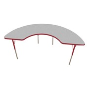 Half-Moon Adjustable-Height Activity Table