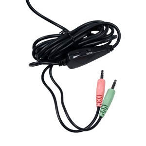 Pack of 10 Stereo Headsets w/ Boom Microphones - Volume Control