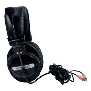 Pack of 10 Stereo Headsets w/ Boom Microphones