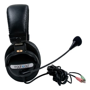 Pack of 10 Stereo Headsets w/ Boom Microphones
