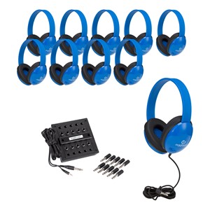 Heavy-Duty Kids' Headphone Listening Center