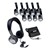 Cushioned Headband Stereo Headphones Listening Center