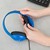 Heavy-Duty Kids' Headphone w/ Tangle-Free Fabric Cord - Earcup Removal